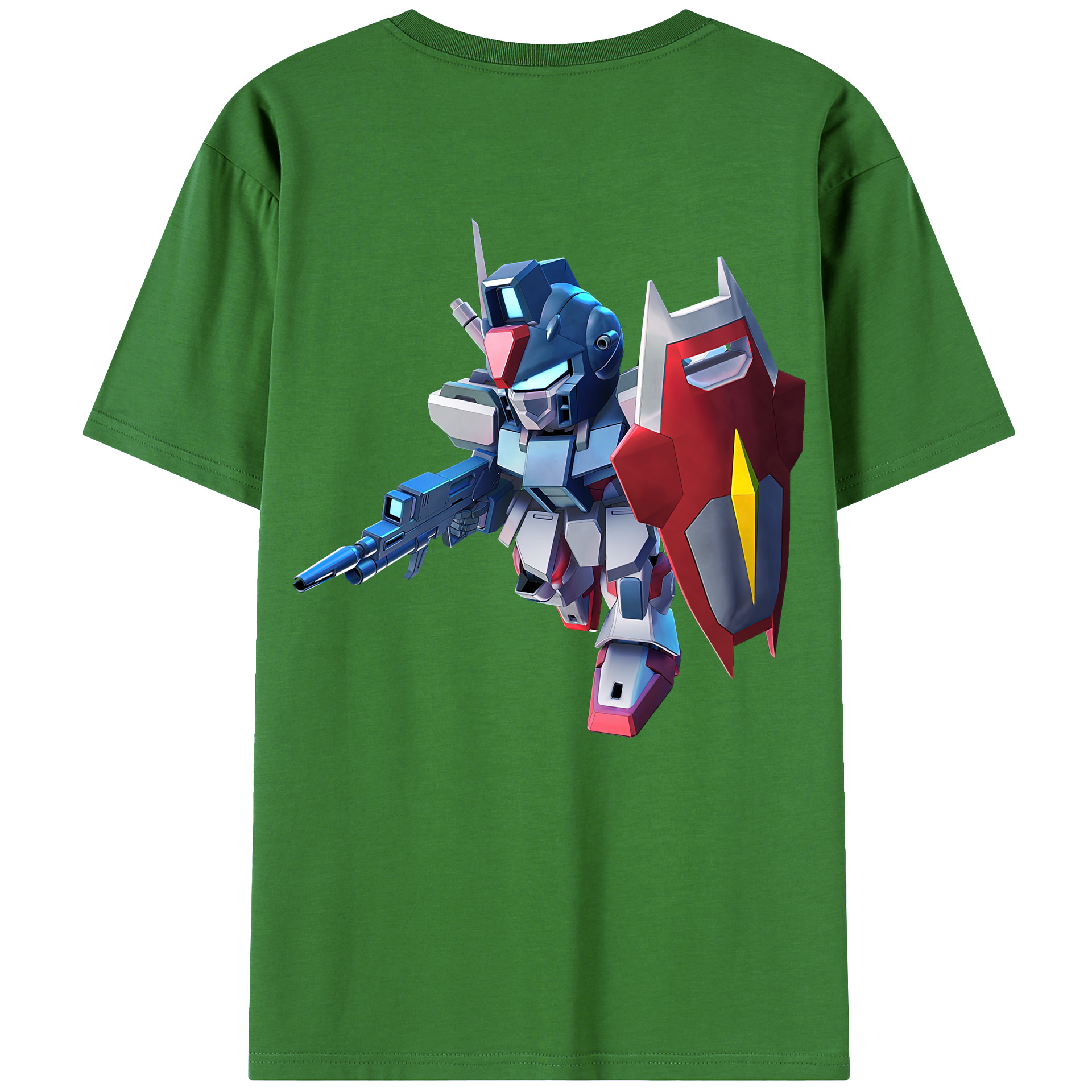 （画像用） 機動戦士ガンダム Mobile Suit Gundam レディース半袖Tシャツ(バックプリント)